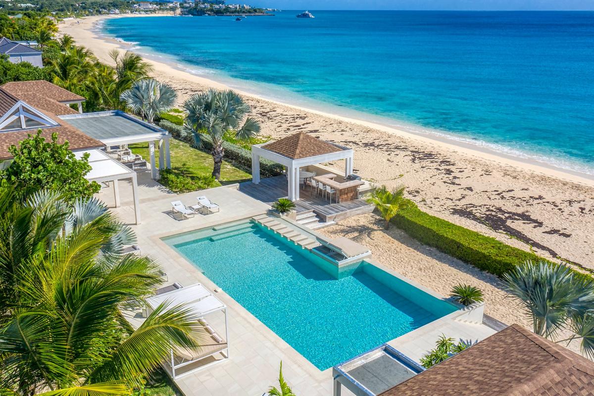 Luxury Beach Front Villa rental - Drone